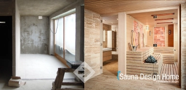 Wellness Saunahaus Planung und Ausführung