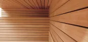 Wellness Saunahaus, Saunaprofil im Minimalstil Wellness Saunahaus, Saunaprofil im Minimalstil