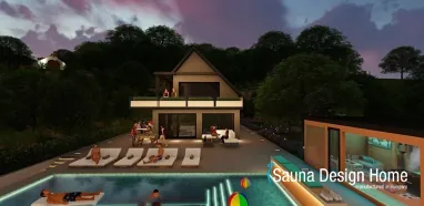 Wochenendhaus Sauna Schwimmbad Wochenendhaus Sauna Schwimmbad