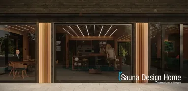 Premium Wellness Saunahaus, Wellness Wohnhaus