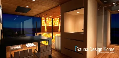 Wellness Saunahaus mit Küche und Vorraum Amstetten