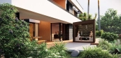 Individuelle Gartensauna