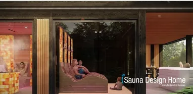 Premium Wellness Saunahaus, Wellness Wohnhaus