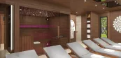 Luxus Saunahaus mit Relaxraum