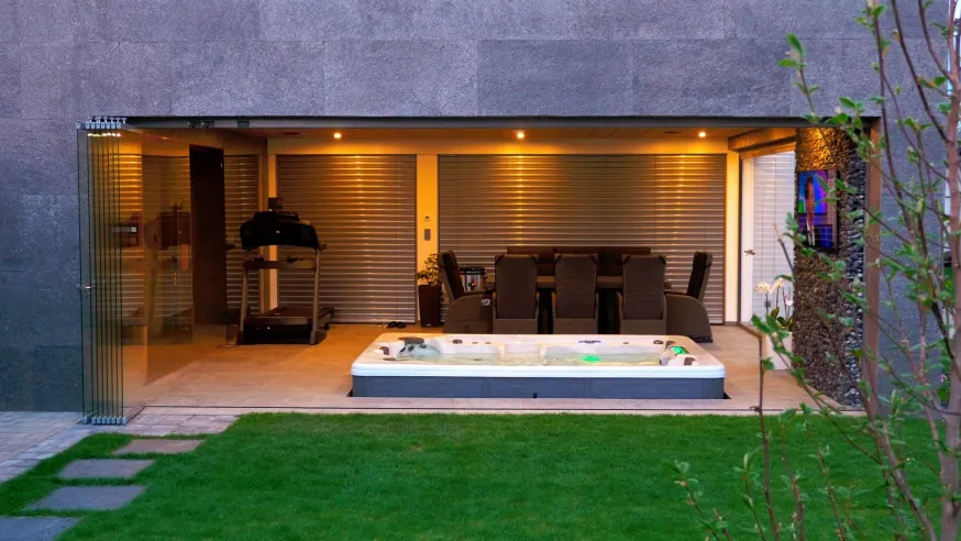 Eigene Wellness Oase im minimalistischem Stil
