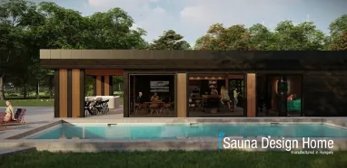 Premium Wellness Saunahaus, Wellness Wohnhaus
