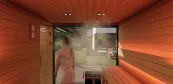 Finnische Aussensauna Herstellung Finnische Aussensauna Herstellung