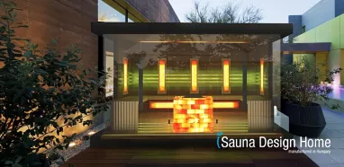 Luxus Saunahaus mit Himalaya Salztherapie Luxus Saunahaus mit Himalaya Salztherapie
