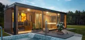 Gartensauna - Ihre private Wellness Oase für mehrere Generationen konzipiert Gartensauna - Ihre private Wellness Oase für mehrere Generationen konzipiert