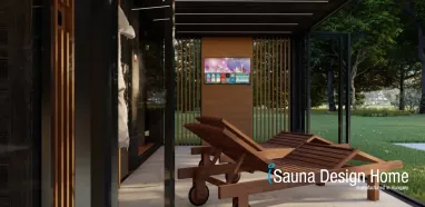 Relaxhaus mit Sauna