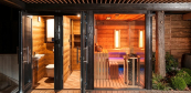 Komfort Sauna mit Infrarottherapie