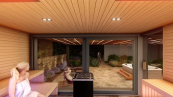 Luxus sauna