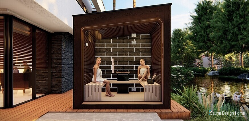 Modern Sauna Herstellung