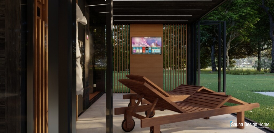 Relaxhaus mit Sauna